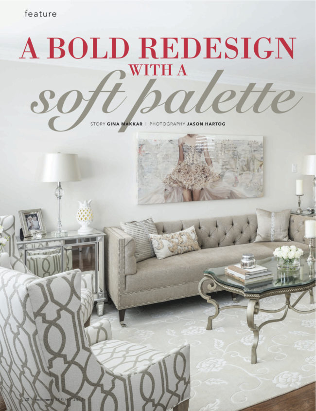 Our Homes, A Bold Redesign With a Soft Palette, Oakville